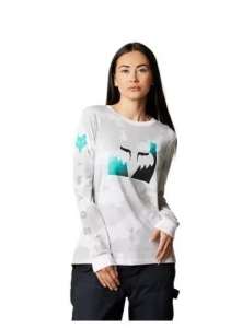 DETONATE LS TEE [WHT/GRY]: Méret - L