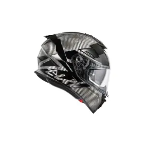 Devil Carbon MN Helm - Grijs, Zwart - Volwassene - L - 010118226