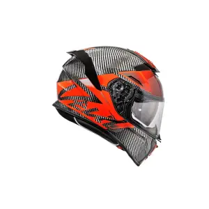 Devil Carbon MN Helm - Schwarz, Rot - Erwachsene - XS - 010118217