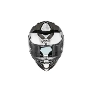 Devil Carbon MN Helmet - Gloss, Gray, White - Adult - M - 010118231