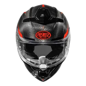 Devil Carbon ST2 Helmet - Gloss, Red, Black - Adult - 2XL - 010116530
