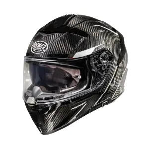 Devil Carbon ST8 Helmet - Gloss, White, Black - Adult - S - 010116538