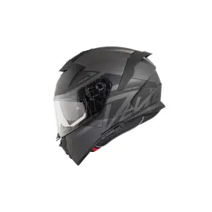 Devil MN Helm - Mat, Grijs, Zwart - Volwassene - 2XL - 010118240