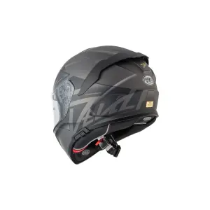 Devil MN Helm - Mat, Grijs, Zwart - Volwassene - M - 010118237