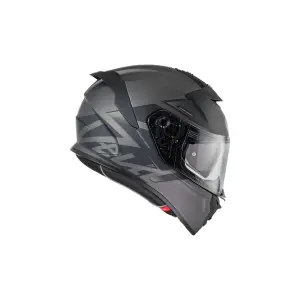 Devil MN Helm - Matt, Grau, Schwarz - Erwachsene - M - 010118237