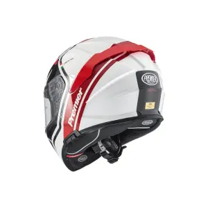 Devil PH Helm - Grau, Rot, Weiß, Glänzend - Erwachsen - M - 010116503