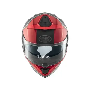 Devil PH Helm - Grijs, Rood, Glanzend - Volwassene - L - 010116498
