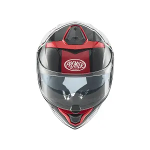 Devil PH Helm - Grijs, Rood, Wit, Glanzend - Volwassene - S - 010116502