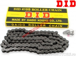 DID standard drive chain - 415S (black / black) - 114 links - DID