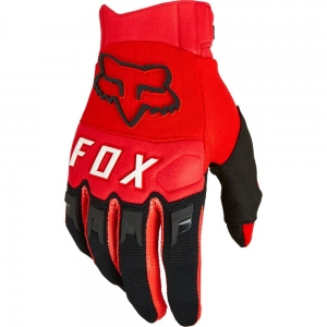 DIRTPAW CE HANDSCHOEN [ROOD]: Maat - XL