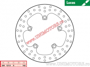 Disc frana fata MST380 rigid - Lucas TRW
