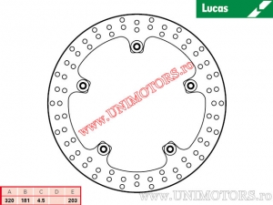Disc frana fata MSTR256 rigid - Lucas TRW
