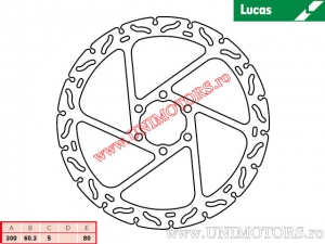 Disc frana fata racing MST271RAC rigid - Lucas TRW
