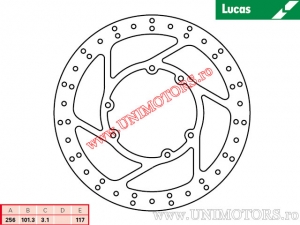 Disc frana spate MST454 rigid - Lucas TRW