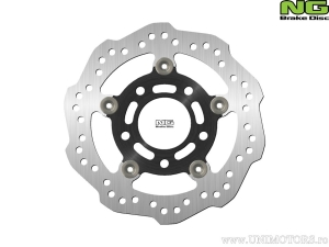 Disco de freio dianteiro flutuante premium Wave - SYM EX´PRO E 25 KM/H ('20-'23) / JET 4 125 RX CBS 12" WHEELS ('21-'23) - NG