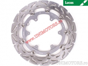 Disque de frein avant racing MSW277RAC flottant - Lucas TRW