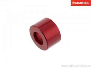 Distantier surub Pro Bolt M8 8.00 x 16.00 x 10.00 mm aluminiu rosu - JM