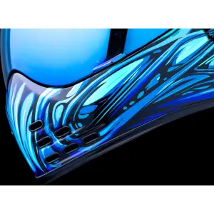 Domain™ Nouveau Helm - Blauw - Volwassene - 2XL - 010118535