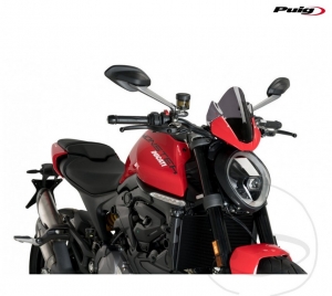 Donker gerookt sport windscherm - Ducati Monster 937 ABS ('21-'22) - JM
