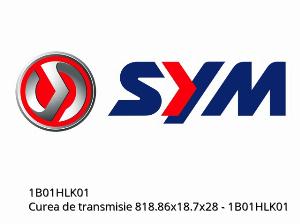 DRIVE BELT 818.86X18.7X28 - 1B01HLK01 - SYM