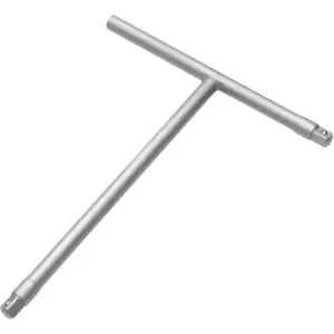 Dubbele Aandrijving Mini T-Handgreep Gereedschap - Zilver, Tin, Nikkel - 38120008