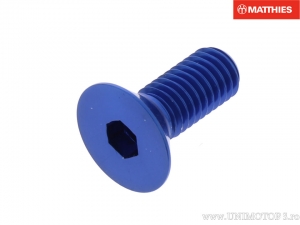 Dugattyúfejű csavar Pro Bolt M8 x 1.25 x 20 mm alumínium kék - JM