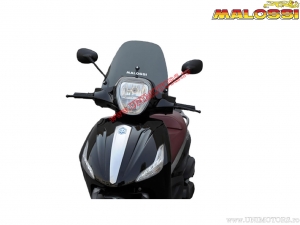 Dunkel getöntes Sport-Windschild (380x230x3mm) - Piaggio Beverly ABS 300i H2O 4T E4 ('16-'20) - Malossi