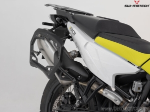 DUSC L/M (41/33L) Sidecase Set and PRO Mounts - 74.0L - Husqvarna North 901 ('21-) - SW-Motech