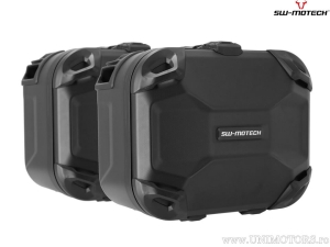 DUSC L Side Case Set (2x41L) and PRO Holders - 82.0L - Honda NT1100 ('21-) - SW-Motech