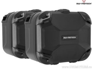 DUSC L Side Case Set (2x41L) US Model and PRO Racks - 82.0L - Ducati Multistrada V4 ('20-) - SW-Motech