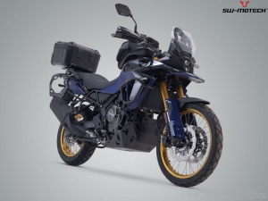 DUSC Set (DUSC L top case + ADVENTURE-RACK + adapter + lock set) - Suzuki V-Strom 800 / 800DE ('22-) - SW-Motech