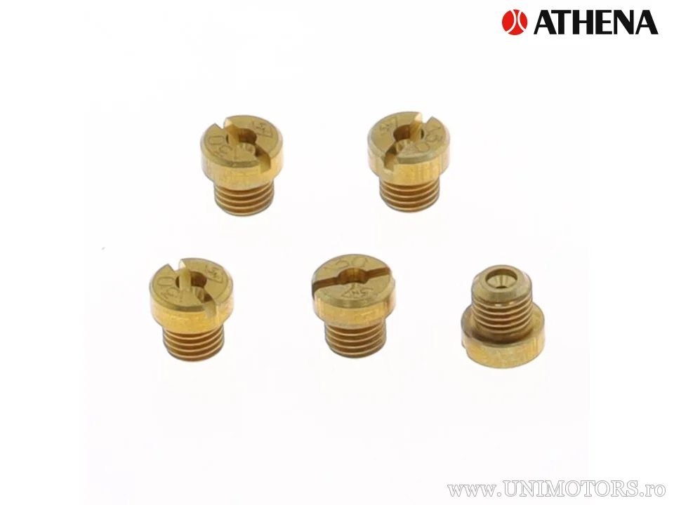 Duze principale Dellorto 6mm - 130, set 5 buc. - Athena