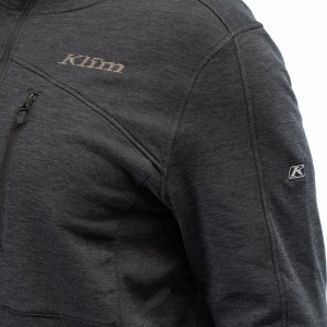 Echo Wool Fleece Hoodie Black: Mărime - M