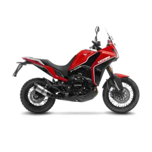 Edelstahl Schalldämpfer Slip-On LV Pro - MOTO MORINI X-CAPE 650 ABS ('21-'24) - Leo Vince