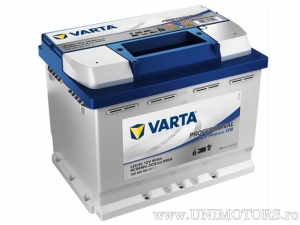 EFB LED60 Professional Dual Purpose 12V 60Ah - Varta