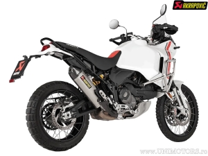 Einddemper Slip-On Line - DUCATI DESERT X 950 ABS ('22-'24) / DESERT X 950 ABS Rally ('24) (E-Mark) - Akrapovič