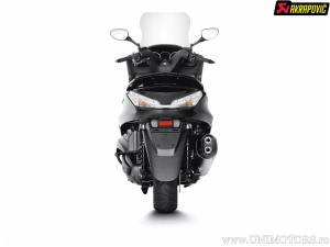 Einddemper Slip-On Line - MBK EVOLIS 400 ABS ('14-'16) / YAMAHA MAJESTY S 125 ('14-'15) (E-Mark) - Akrapovič