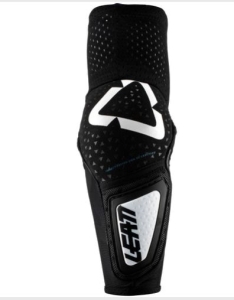 ELBOW GUARD 3DF HYBRID WHITE/BLACK: Mărime - L/XL