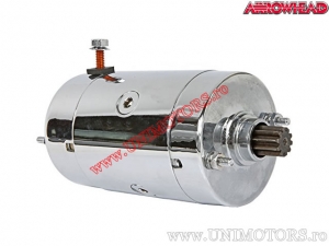 Electromotor cromat - Harley Davidson FLH / FLHX / FXLR / FXB / FXSTC / FXSRS / FXWG / FXE Fat Bob - Arrowhead