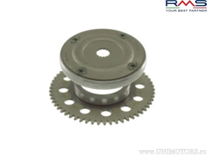 Elektromotor koppeling set (bendix) en tandwiel - Yamaha NXC Cygnus X ('04-'11) 4T 125cc - RMS