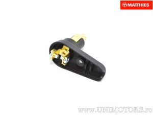 Enchufe 90 grado 3A negro - JM
