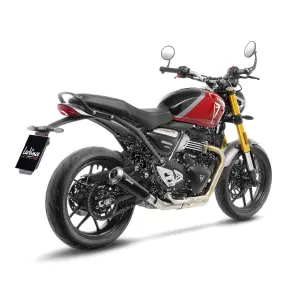 Endschalldämpfer Slip-On GP One - TRIUMPH SCRAMBLER 400 X ABS ('24-'26) / SPEED 400 ABS ('24-'26) - Leo Vince