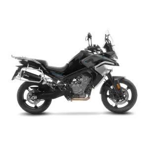 Endschalldämpfer Slip-on LV One Evo Black Edition - CF MOTO MT 800 ABS Explore ('24-'25) / KTM ADVENTURE 790 ('19-'23) - Leo Vi