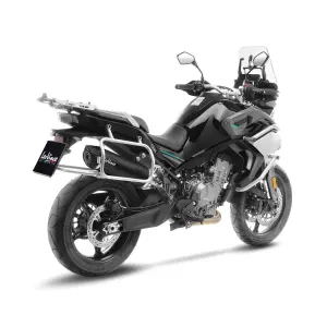 Endschalldämpfer Slip-on LV One Evo Black Edition - CF MOTO MT 800 ABS Explore ('24-'25) / KTM ADVENTURE 790 ('19-'23) - Leo Vi