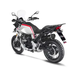 Endschalldämpfer Slip-on LV One Evo Black Edition - MOTO GUZZI V85 850 TT ('18-'25) / V85 850 TT Centenario ('21-'22) - Leo Vin