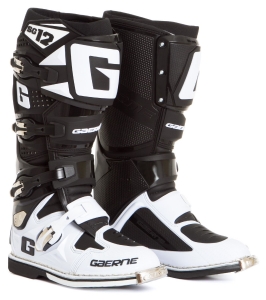 Enduro/Cross Boots Gaerne SG 12 White/Black: Size - 45