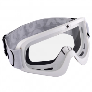 Enduro/Cross Brille - Fury (Glänzend Weiß) - Oxford
