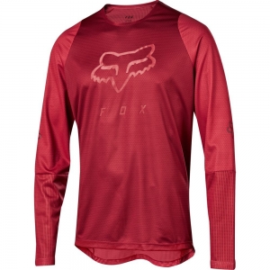 Enduro/Cross Defend LS Foxhead Trikot [CRDNL]: Größe - S
