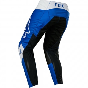 Enduro / cross FOX 180 LUX BROEK (blauw - wit): Maat - 32