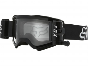 Enduro/Cross Goggles Airspace Stray-Roll Off [Black]: Size - Large